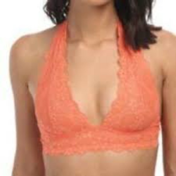 Free People Galloon Lace Halter Bralette - Picture 2 of 4
